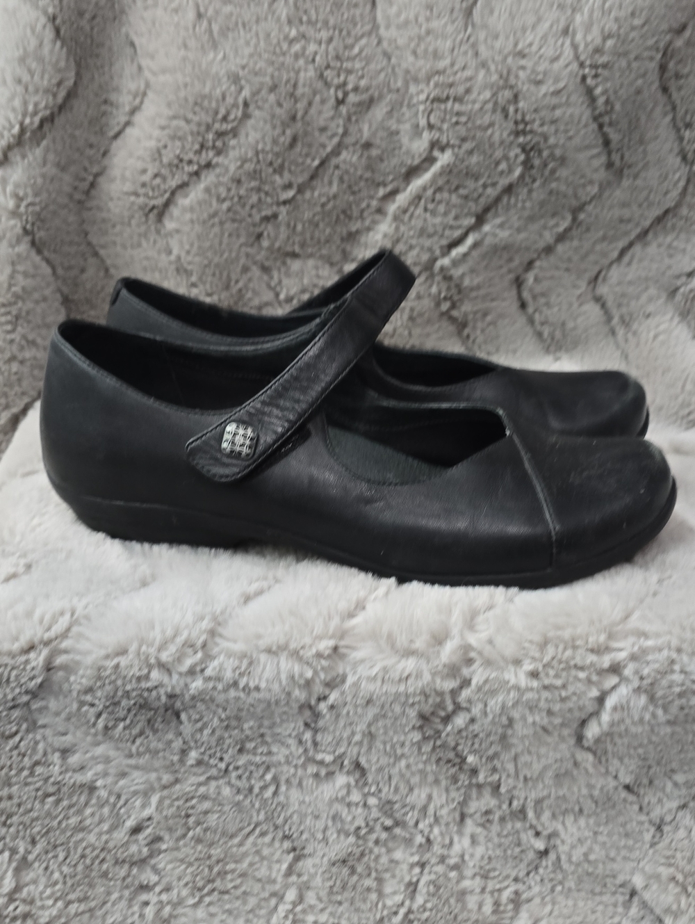 Dansko Fawna Women's Black Mary Jane Comfort Flats